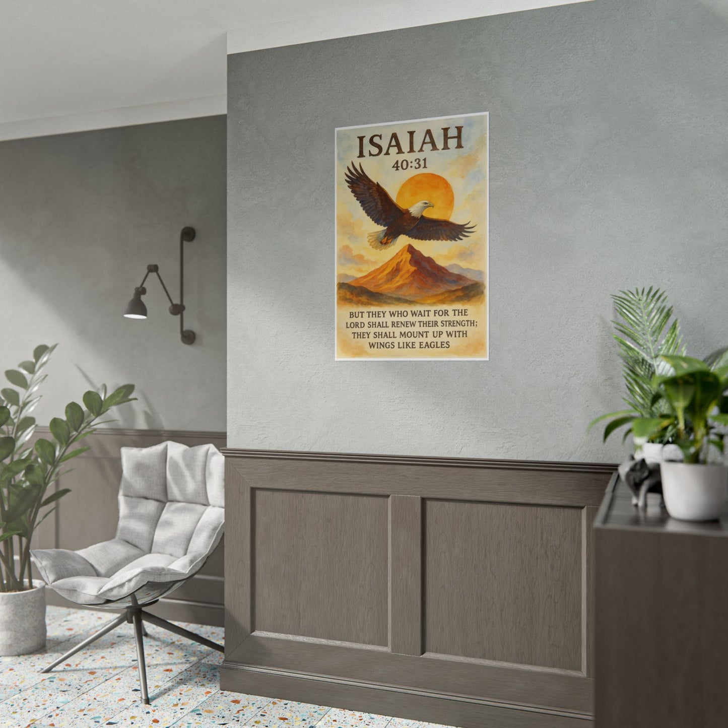 Isaiah 40:31 Christian Posters