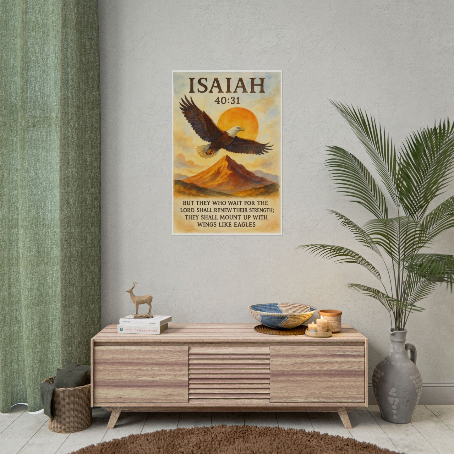 Isaiah 40:31 Christian Posters