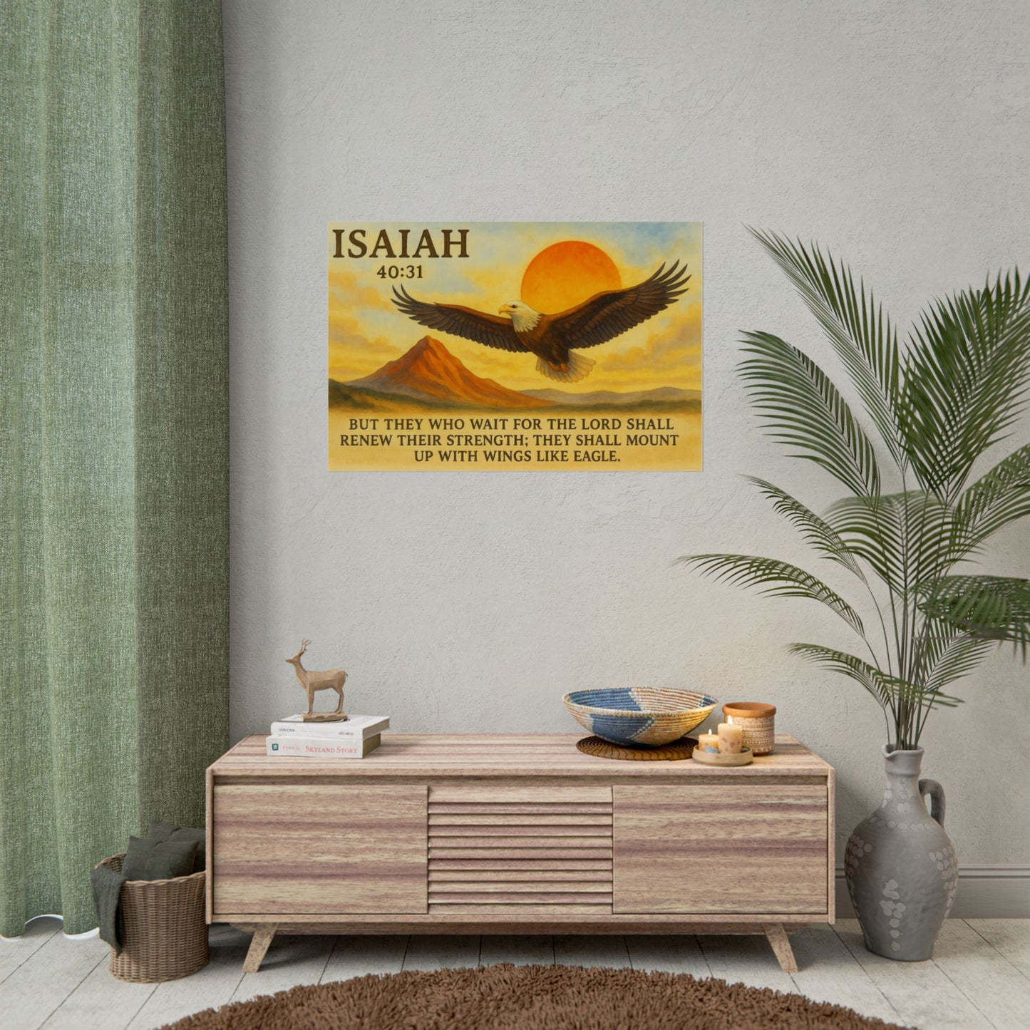 Isaiah 40:31 Christian Posters