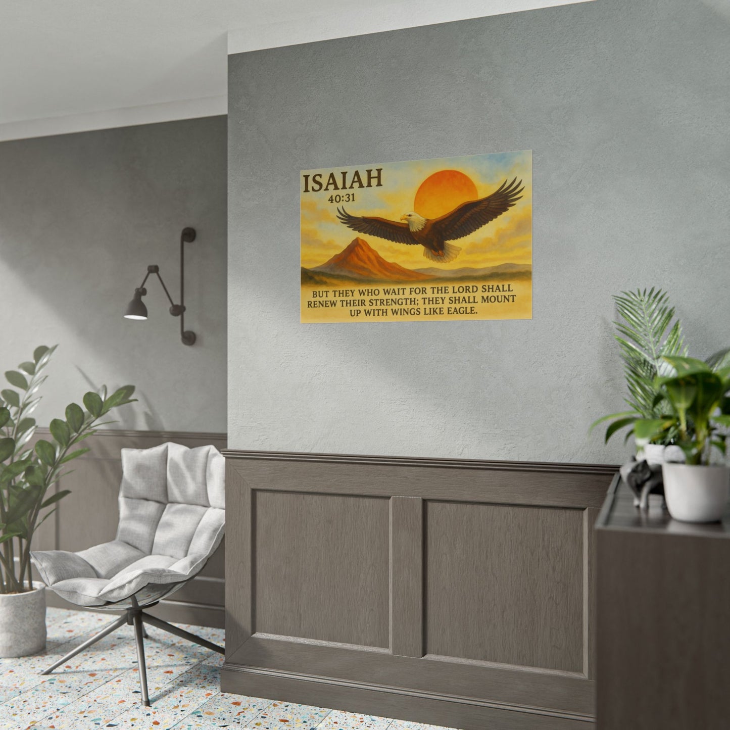 Isaiah 40:31 Christian Posters