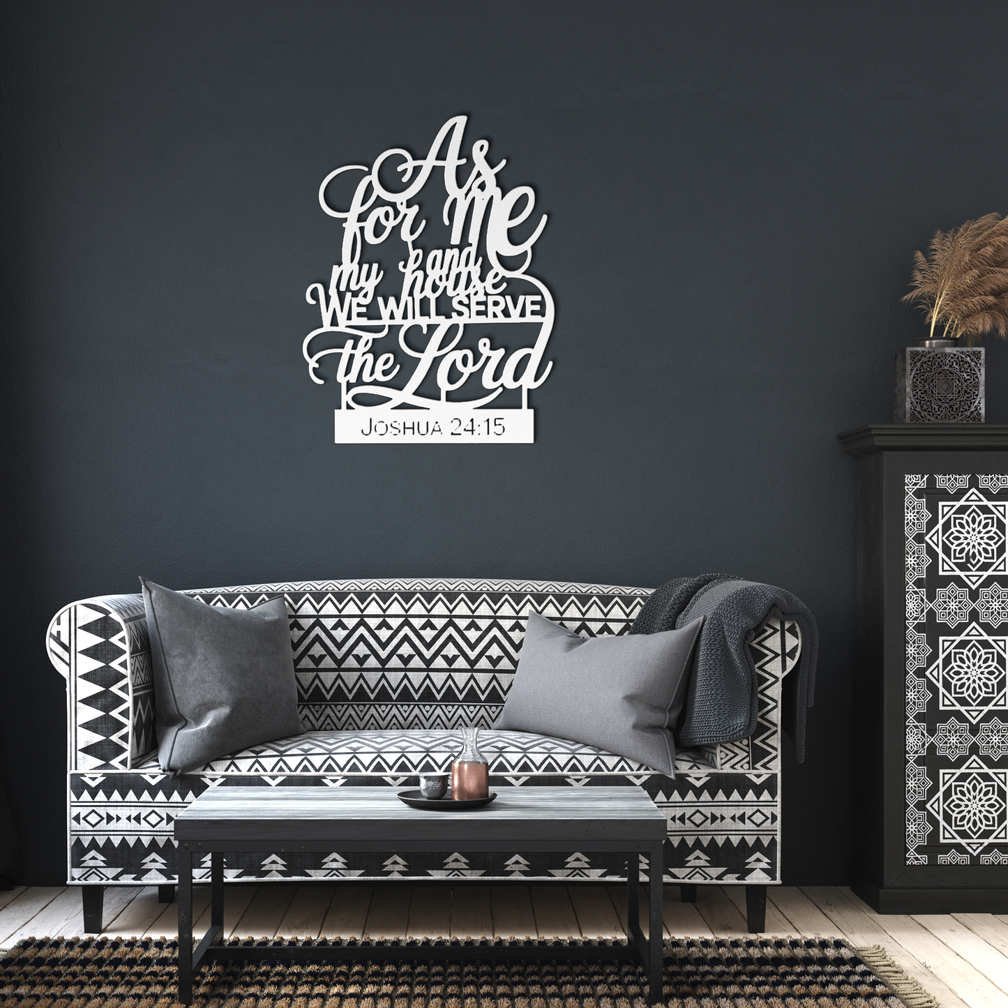Joshua_18_Christian_Metal_Wall_Art___White_Dark_Living_Room_Mockup.png