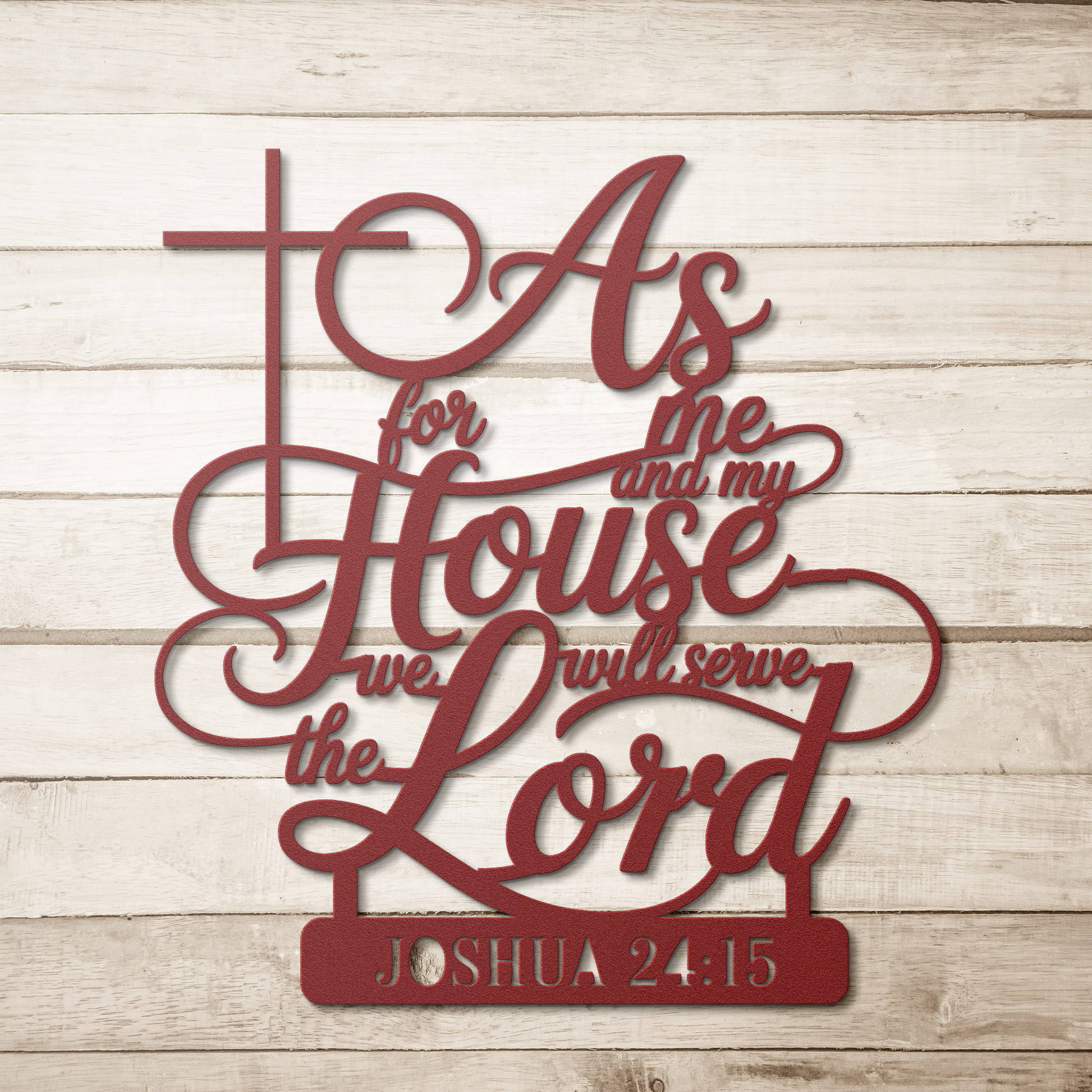 Joshua_18_Christian_Metal_Wall_Art___Red_Simple_Wood_BKGD_Mockup.png