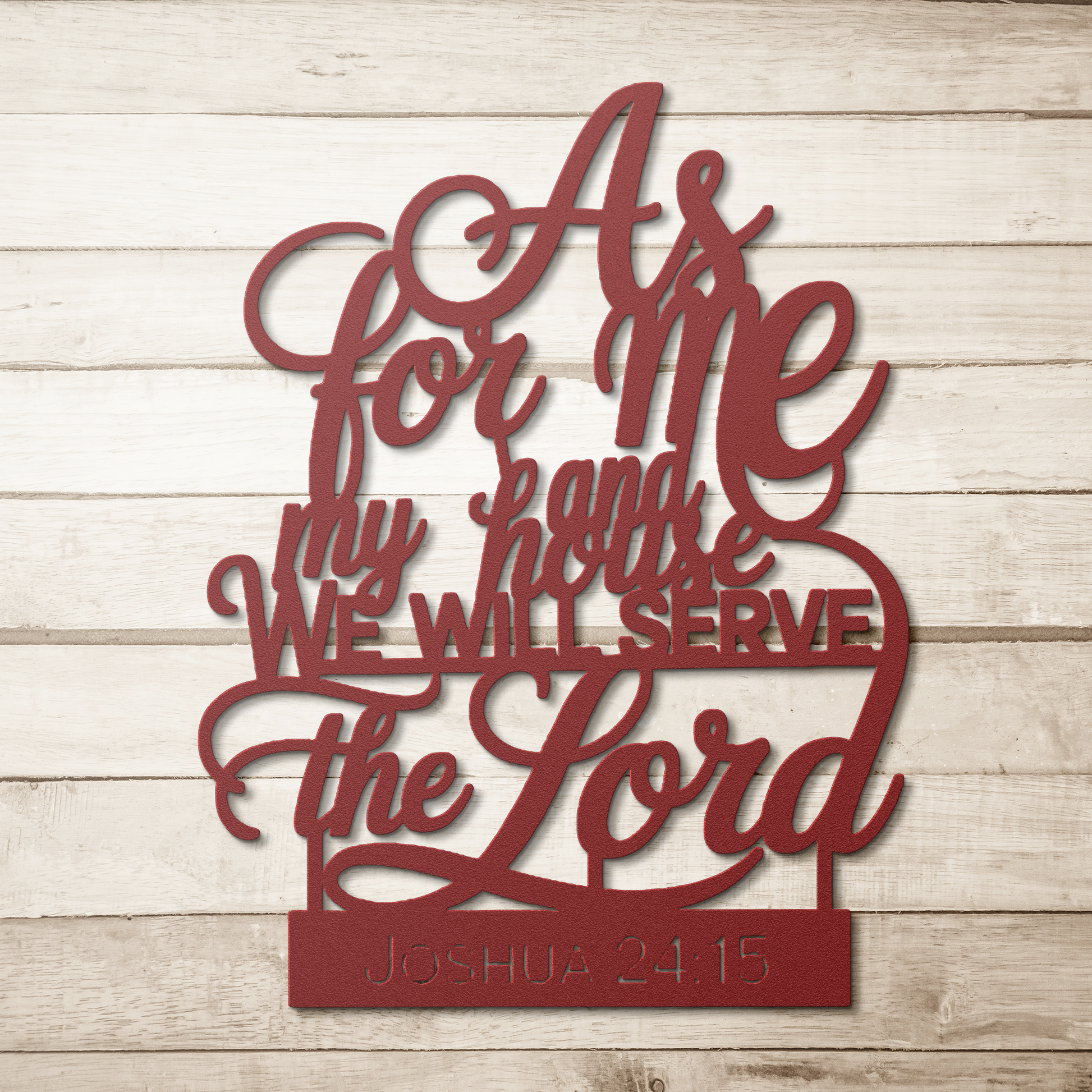 Joshua_18_Christian_Metal_Wall_Art___Red_Simple_Wood_BKGD_Mockup.png