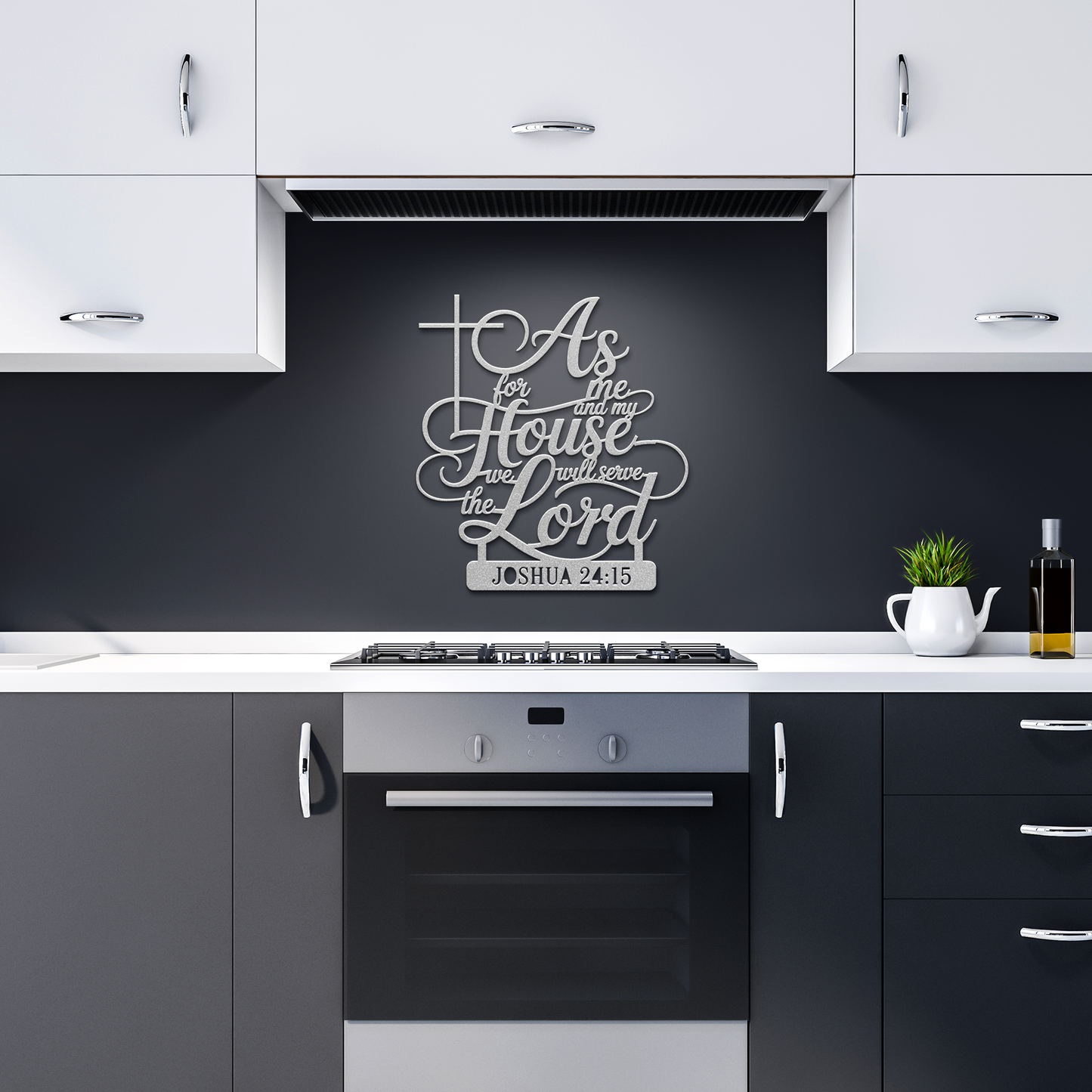 Joshua_18_Christian_Metal_Wall_Art___Silver_Dark_Kitchen_Mockup.png