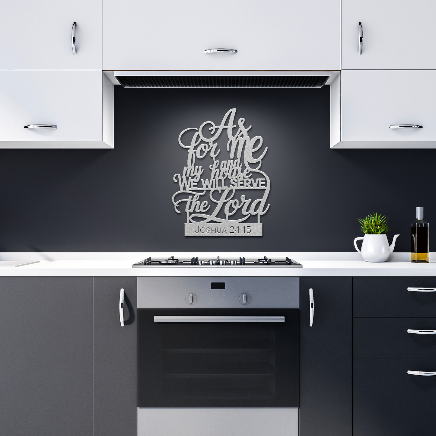 Joshua_18_Christian_Metal_Wall_Art___Silver_Dark_Kitchen_Mockup.png