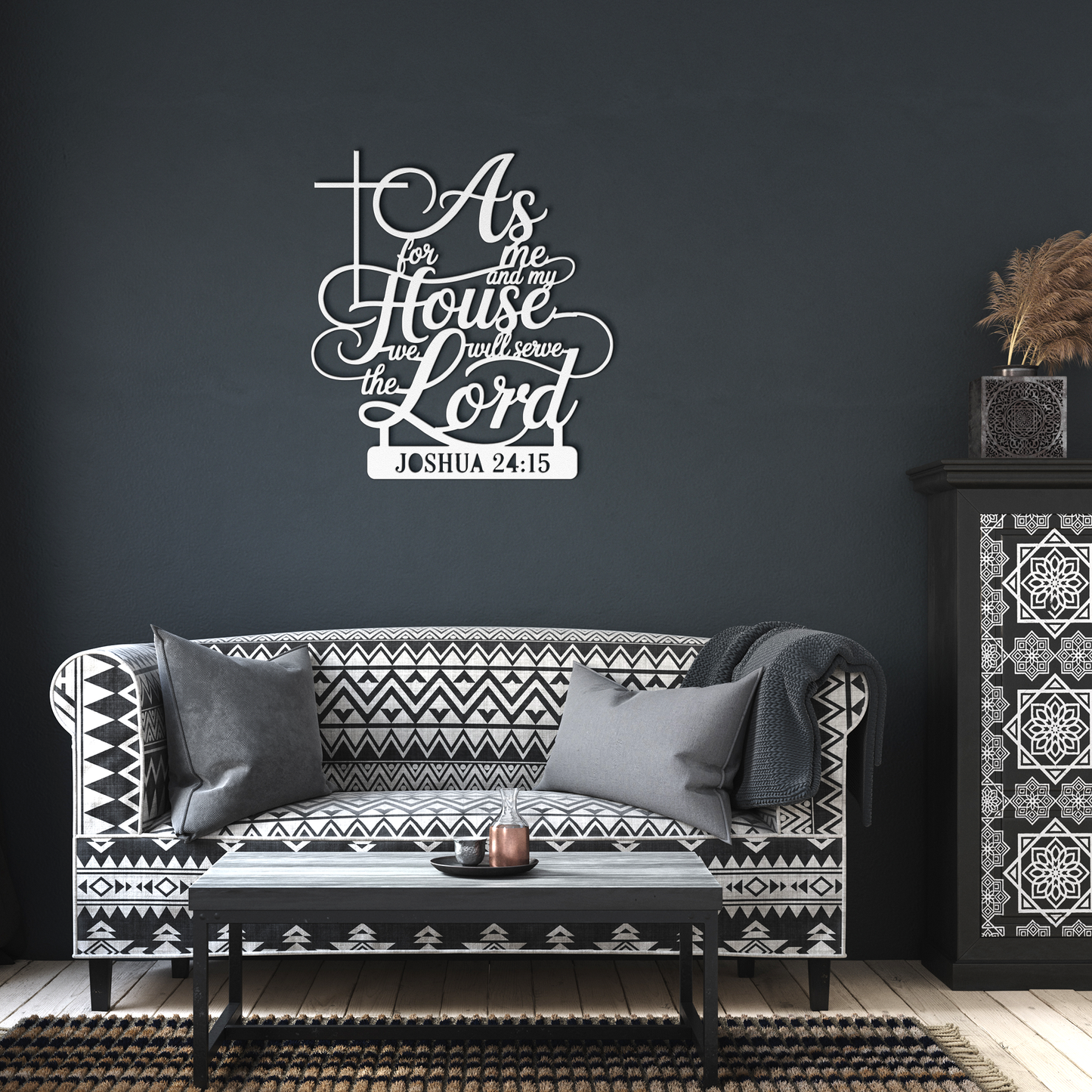 Joshua_18_Christian_Metal_Wall_Art___White_Dark_Living_Room_Mockup.png